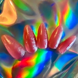 “Fine Wine”. Mood Changing Nails